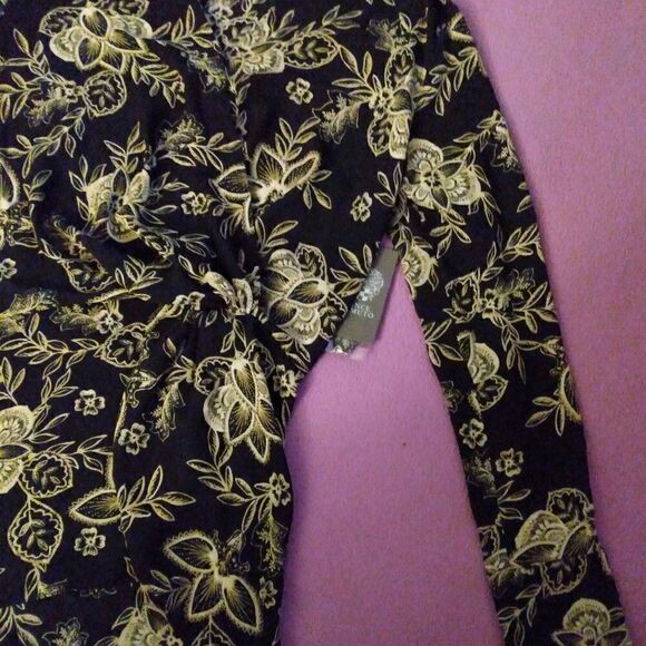 Vince camuto black blouse large (NWT) - Picture 4 of 6